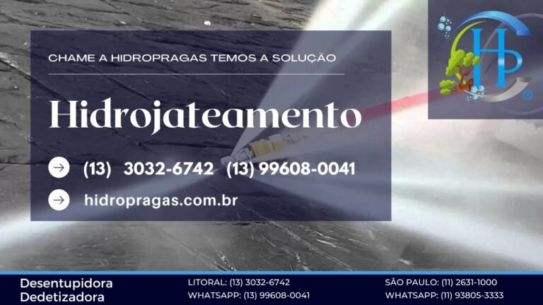 hidrojateamento em caraguatatuba